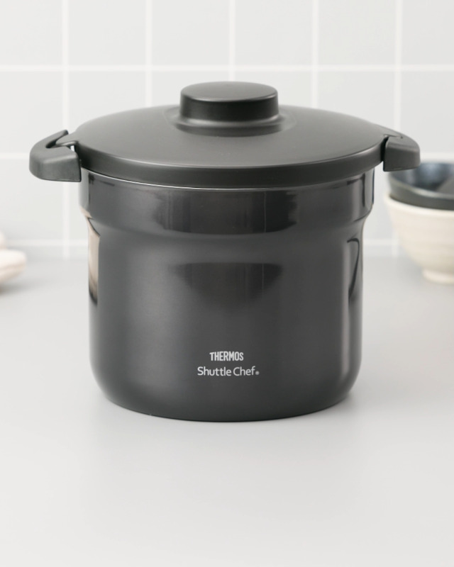 Amazon｜サーモス シャトルシェフ 真空保温調理器 4.3L クールグレー