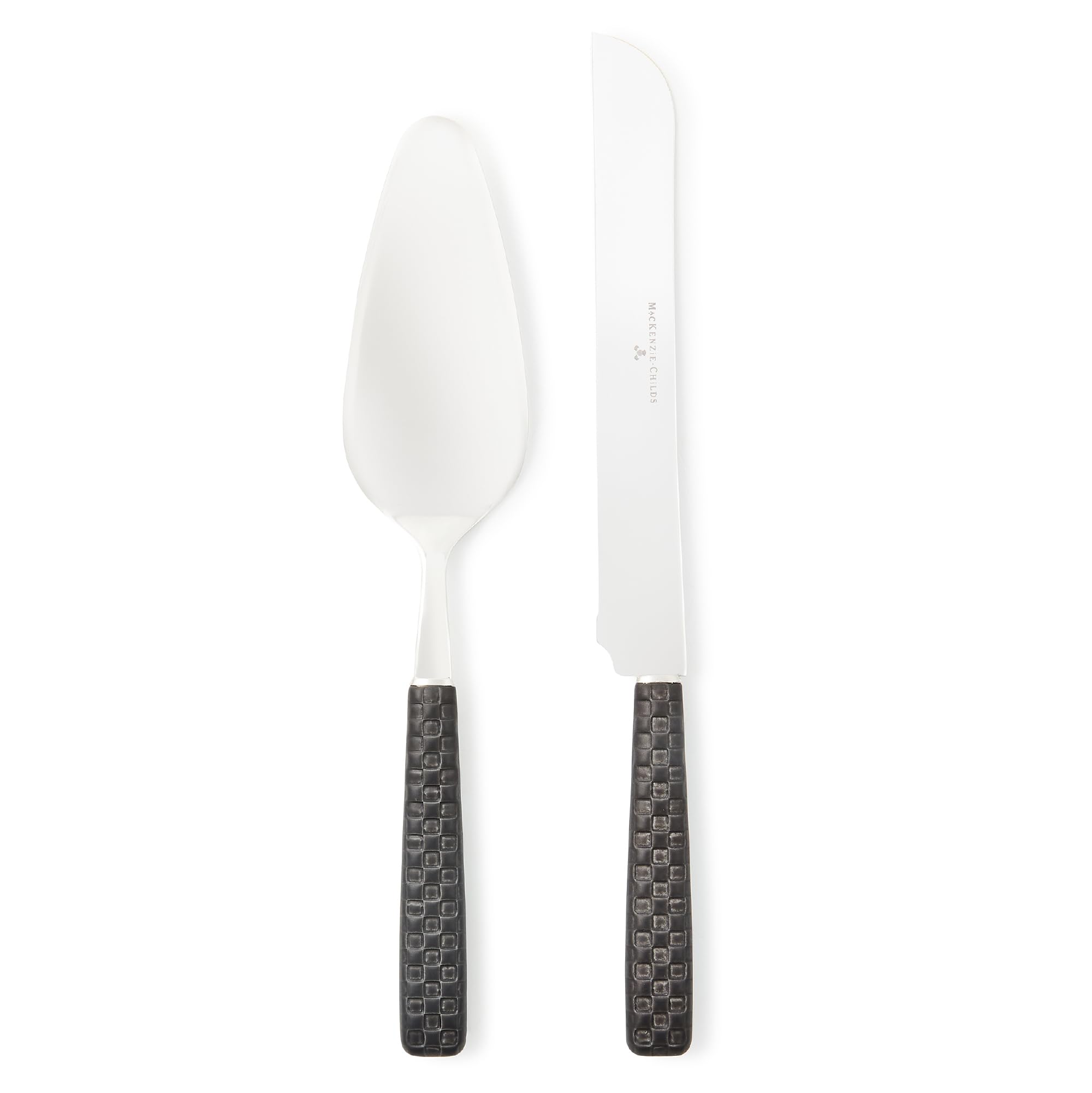 Amazon.com | MACKENZIE-CHILDS Everyday Cake-Serving Set