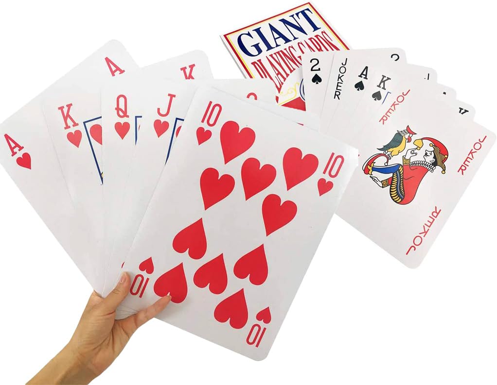 Amazon | E-FINDS トランプ ビック トランプ 大型 大きい A4サイズ