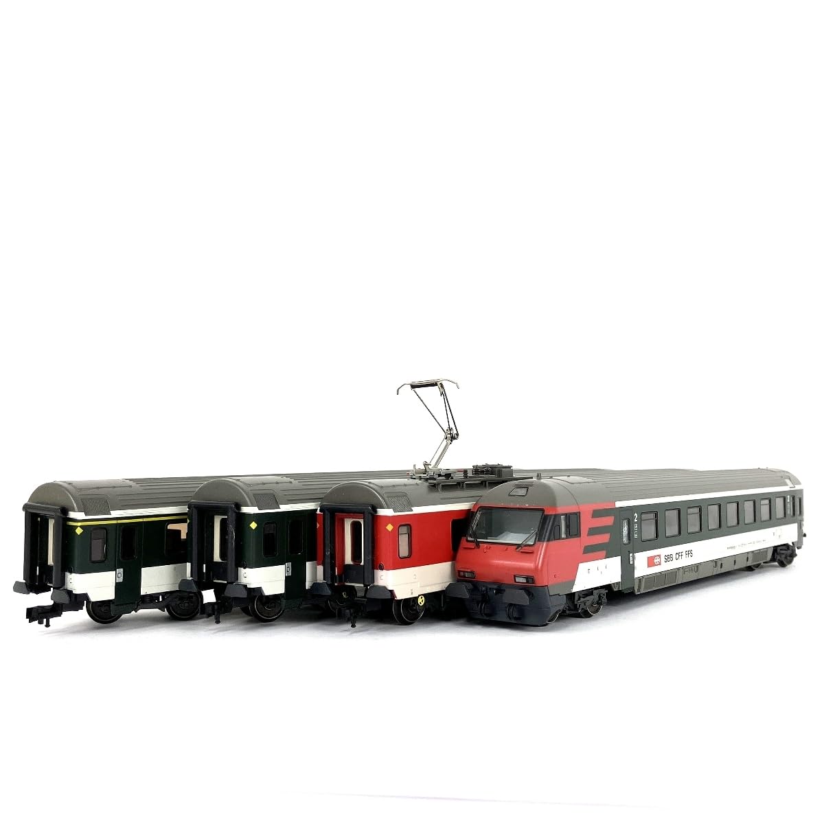 Amazon | TRIX 23390 SBB InterCity客車 4両セット スイス国鉄 鉄道