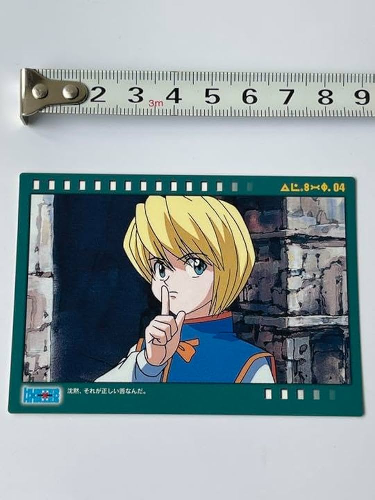 Amazon.co.jp: 希少品 HUNTER×HUNTER カードダスマスターズ クラピカ