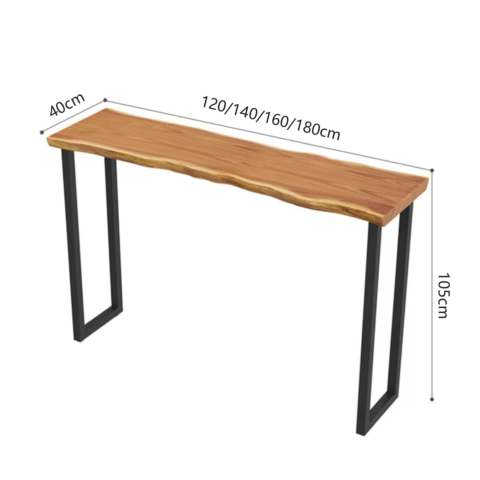 Amazon｜TRAGLO 天然木 カウンターテーブル 高さ105CM ダイニング