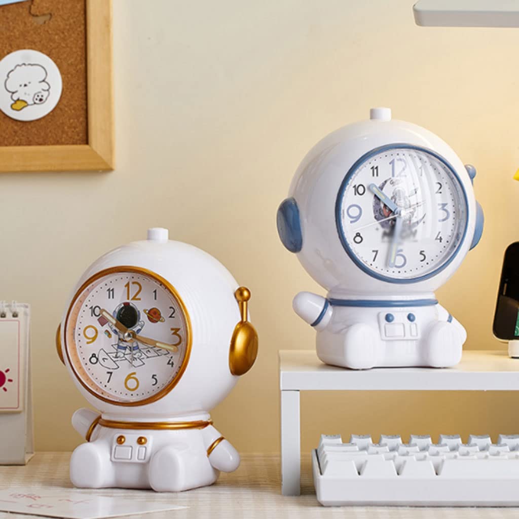 Amazon.co.jp: 宇宙飛行士の形の目覚まし時計、男の子と女の子のための