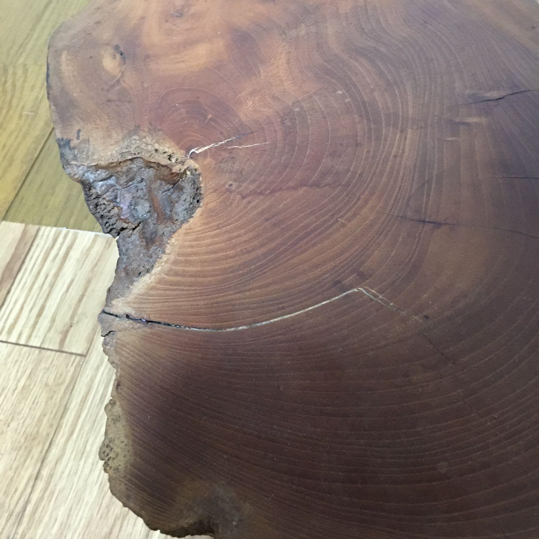 Amazon.co.jp: 1059 木の切り株 置物 木 鉢置き 台 花台 木の根 和