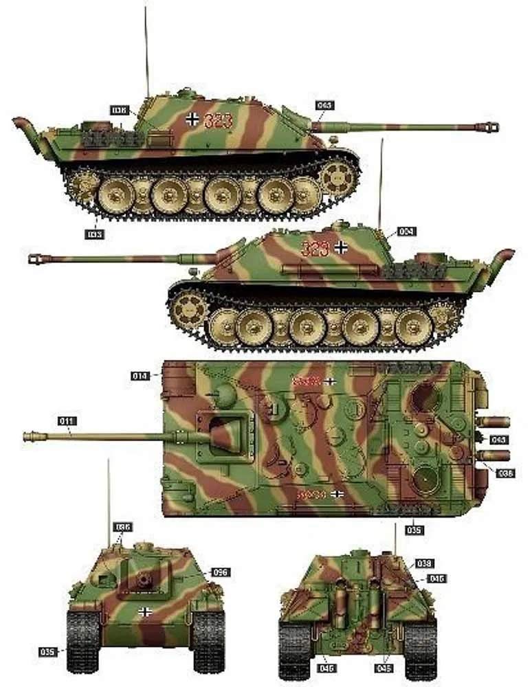 Amazon | ライフィールドモデル 1/35 ドイツ軍 重駆逐戦車ヤークト