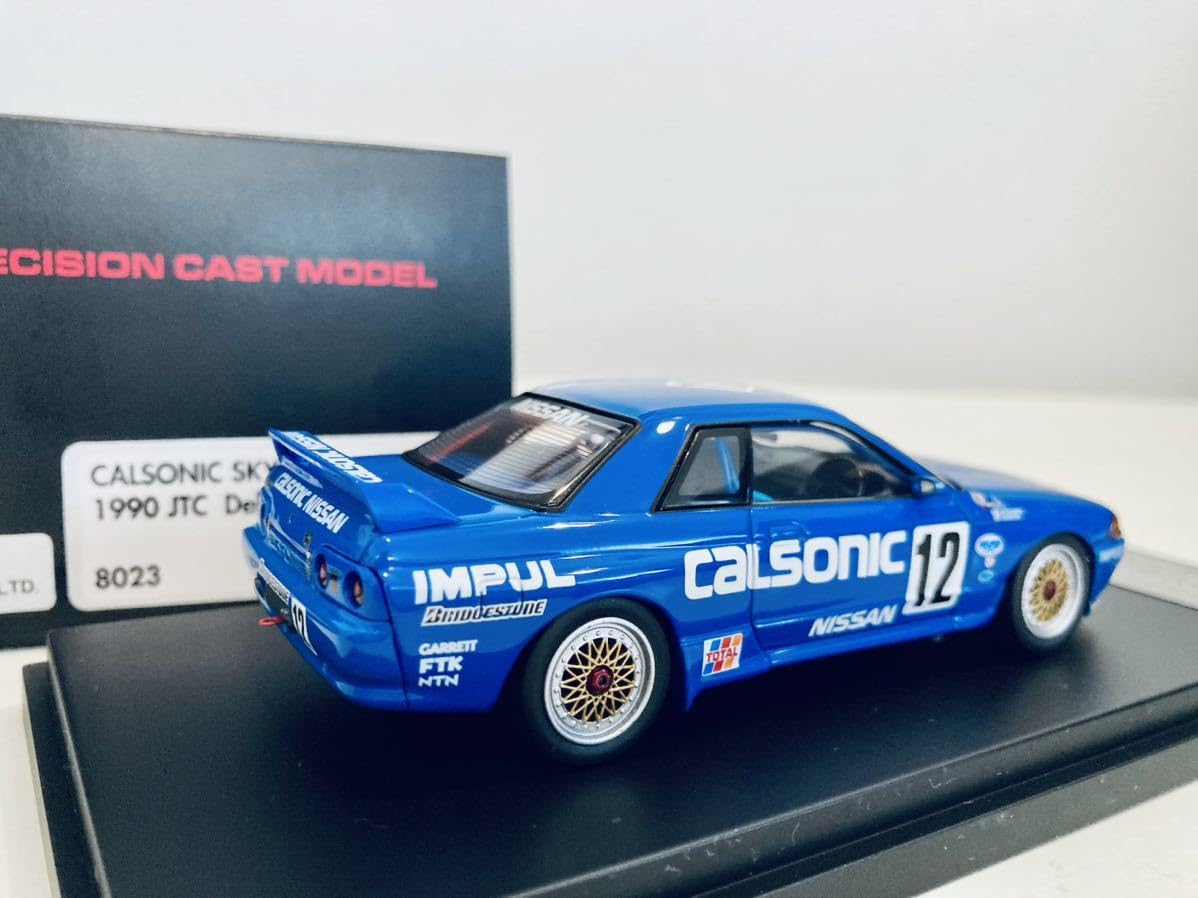 Amazon | 1/43 HPI カルソニック スカイライン GT-R (R32) #12 星野