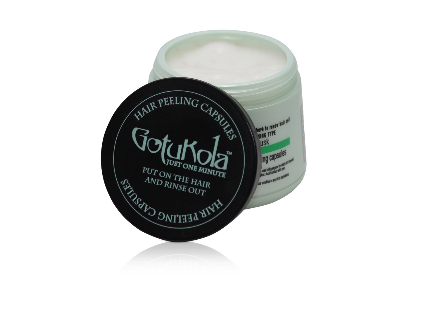 Amazon | Gotukola Hair Mask With Peeling Capsules 500ml 16.9oz