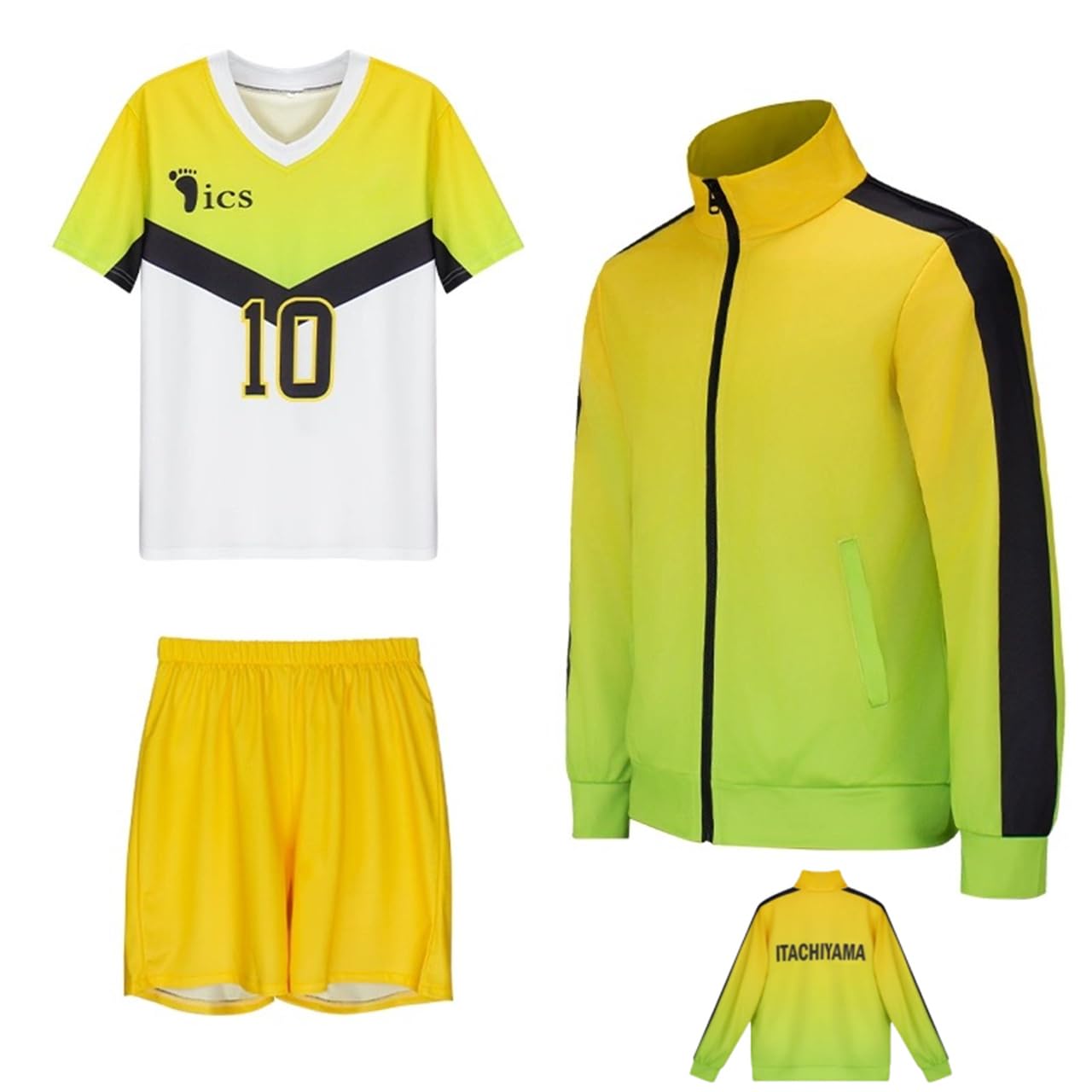 Amazon.co.jp: ハイキュー!! 佐久早聖臣 コスプレ衣装 井闥山学園 制服