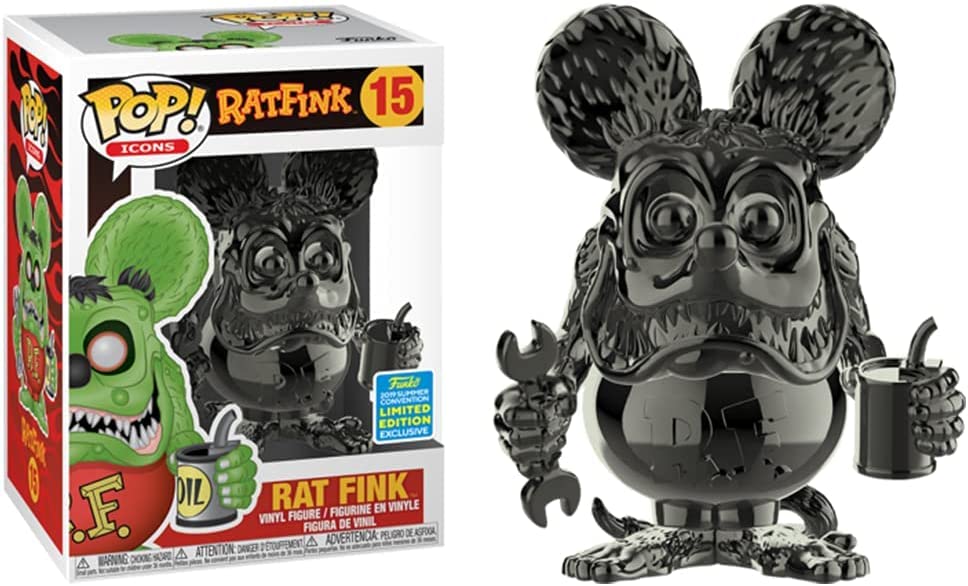 Amazon.co.jp: ラット フィンク フィギュア RAT FINK POP グレイ
