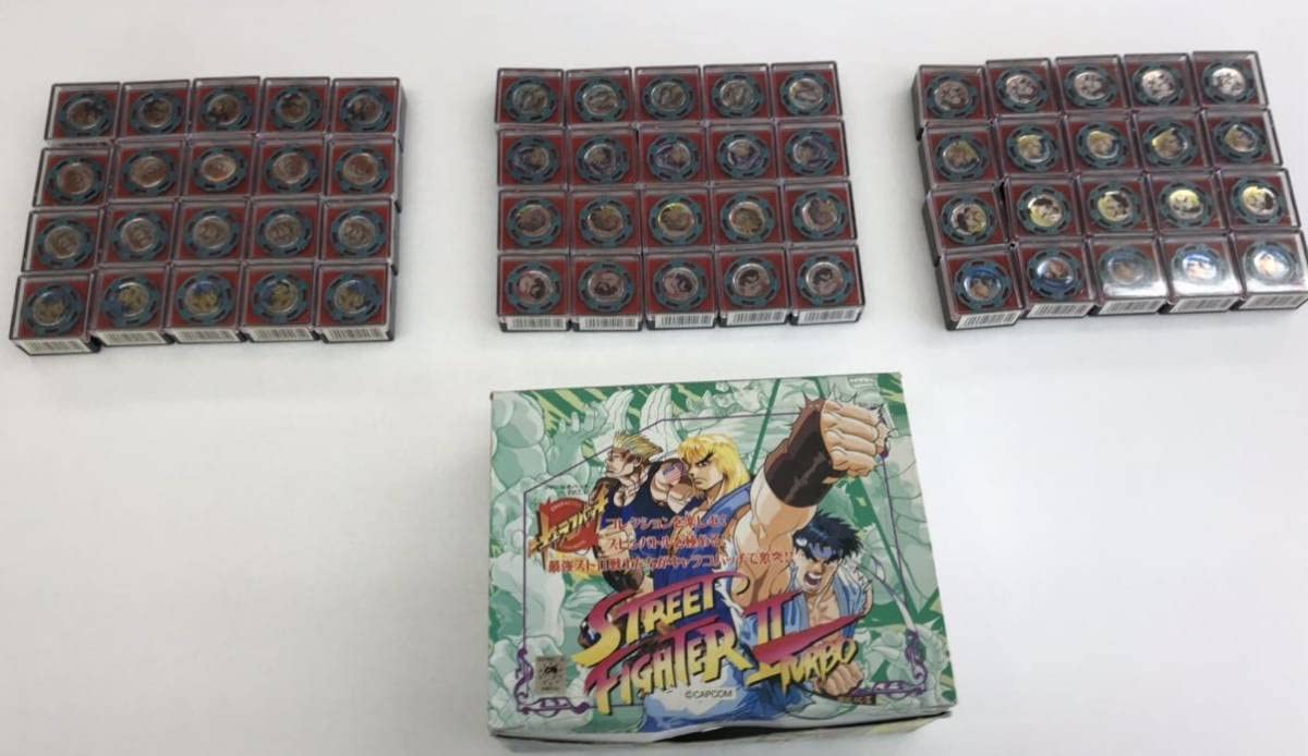 Amazon.co.jp: キャラコバッチ ストリートファイターⅡ TURBO 60個入り