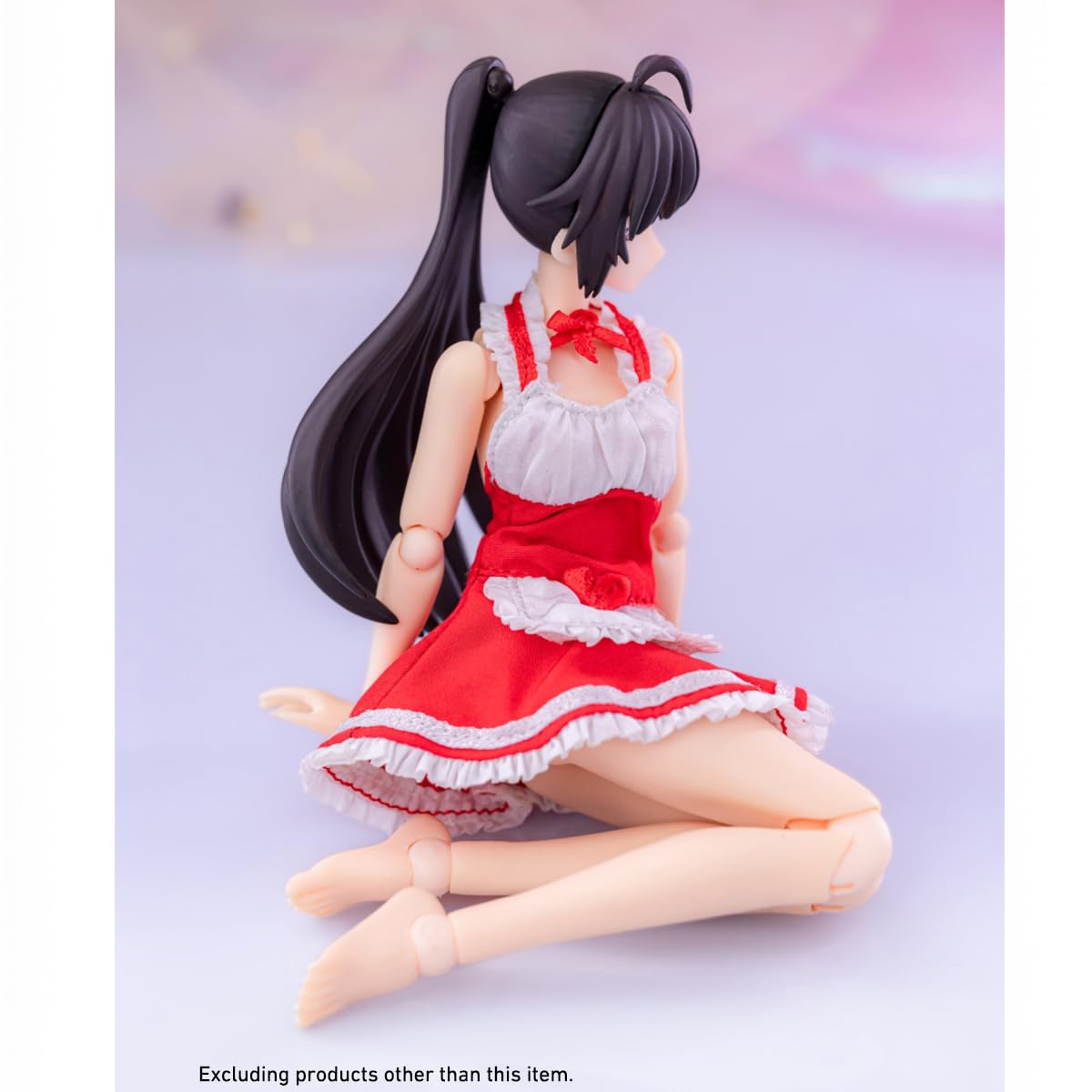 Amazon.co.jp: HiPlay HASUKI 1/12 メイド服 CS010B レッド フィギュア