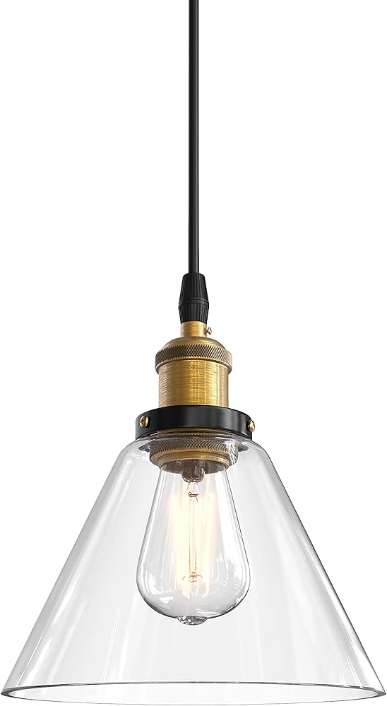 Amazon.co.jp : ZEKOO ペンダントライト ガラス 吊り下げ照明器具 引っ