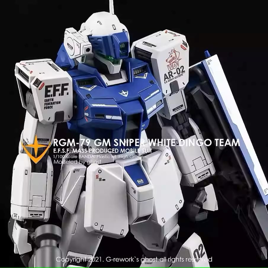 Amazon | ［MG 1：100］ RGM-79SP ジム・スナイパーII（ホワイト