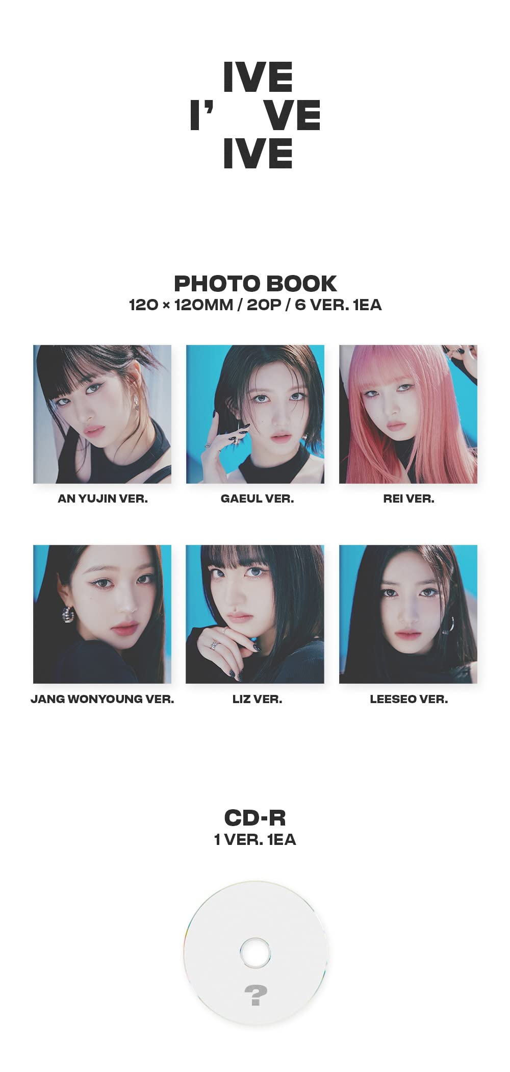 Amazon.co.jp: アイブ IVE - Vol.1 I've IVE Jewel Case Limited