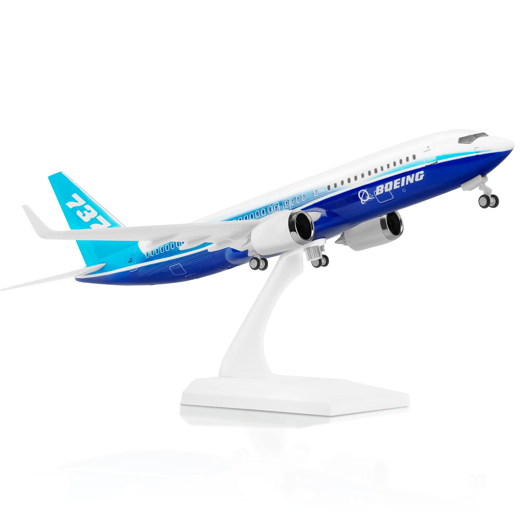 Amazon.co.jp: Joylluoan 1:130 BOE ing 737 模型 飛行機 合金 ダイ