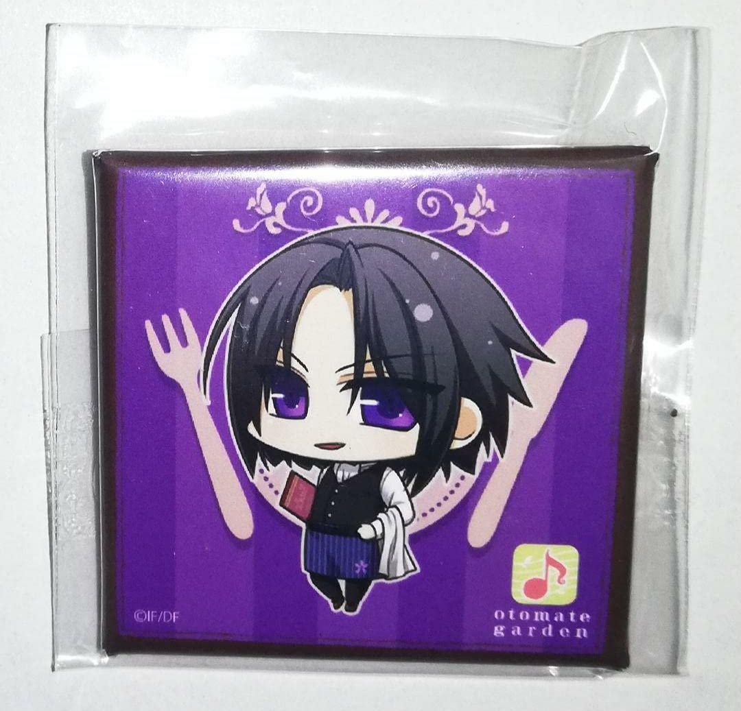 Amazon.co.jp: 薄桜鬼 土方歳三 スクエア缶バッジ オトメイトガーデン