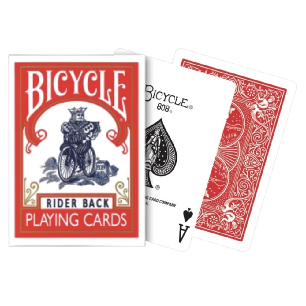 Amazon.co.jp: Bicycle Perfect for Magic! Get the Set of Red & Blue