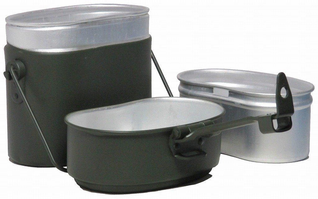 Amazon.co.jp: MIL-TEC メスキット クッカー BW ドイツ連邦軍タイプ 3