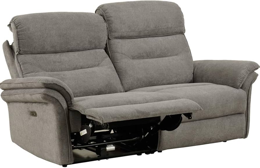 Amazon｜コンパクト 電動ソファー 2P ダークグレイ｜経机・お供え机