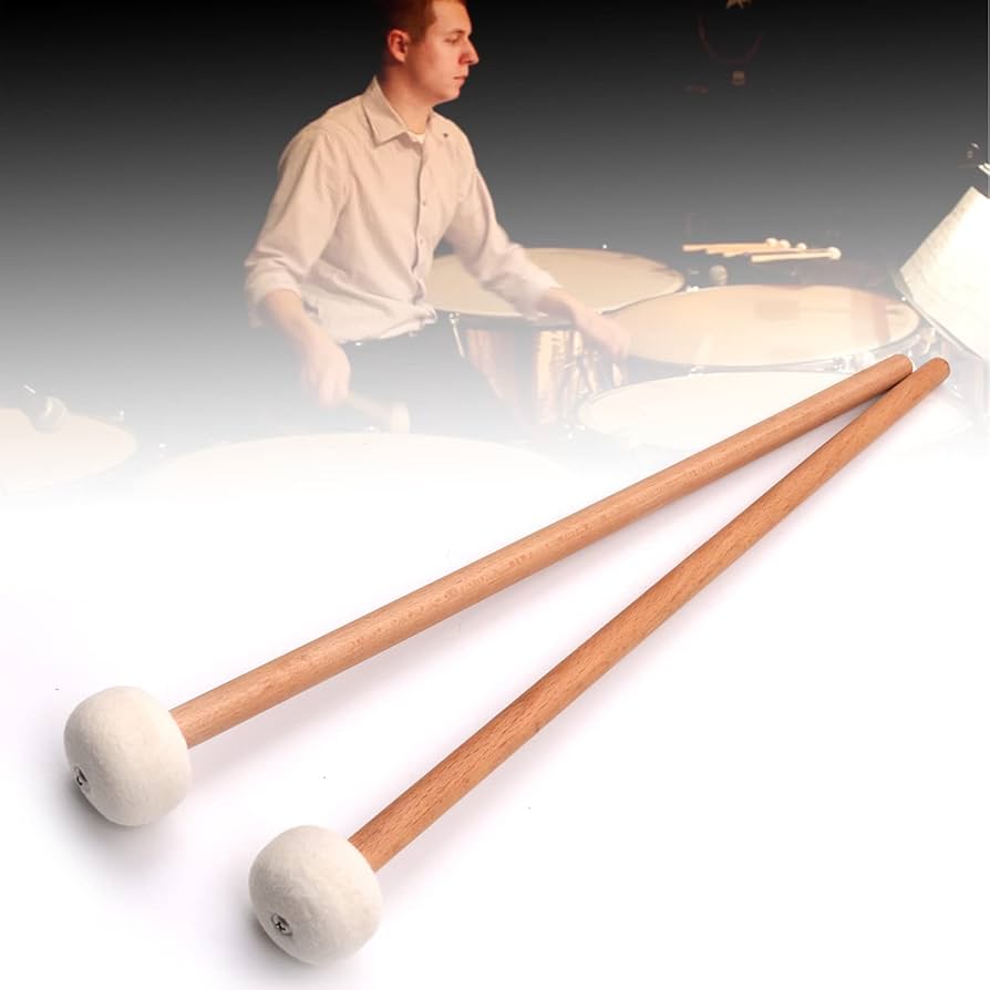 Amazon.co.jp: ティンパニマレット、2pcsフェルトマレット、多目的