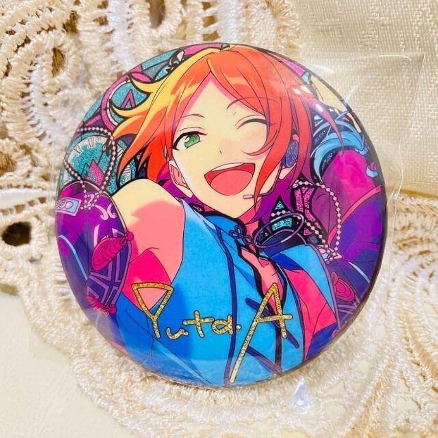 Amazon | あんスタ 中国限定 時光缶バッジ 2wink 葵 ゆうた | バッジ