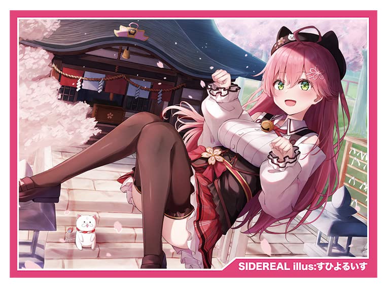 Amazon.co.jp: SIDEREAL カードスリーブ ☆『さくらみこ/illust：す