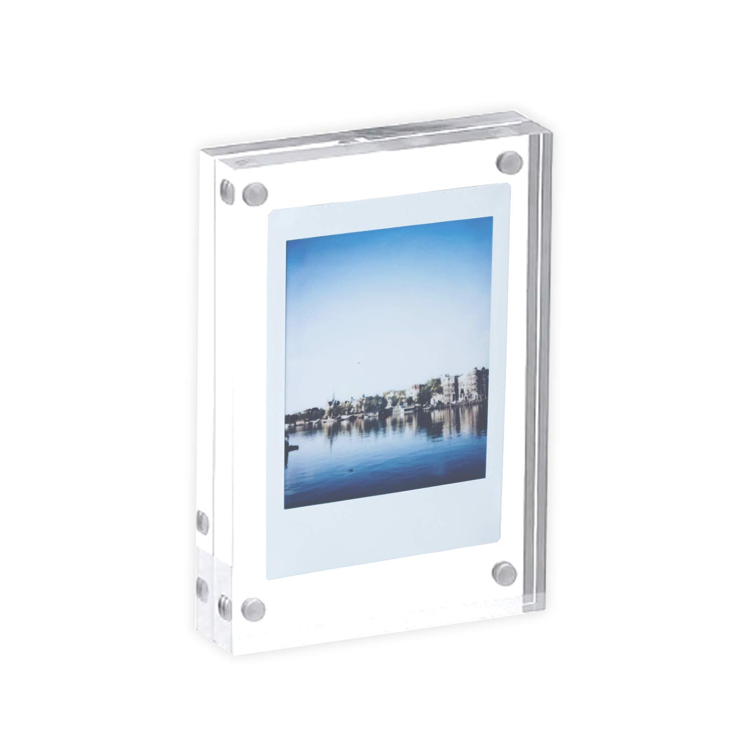 Amazon.co.jp: BBEST アクリルフォトフレーム ブロック型 名刺 トレカ