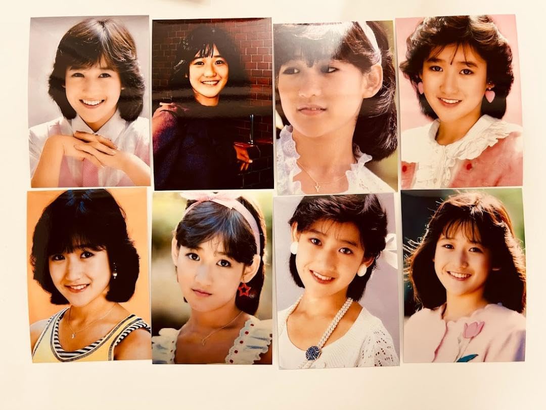 Amazon.co.jp: 昭和アイドル 岡田有希子 L判 46枚セット : おもちゃ