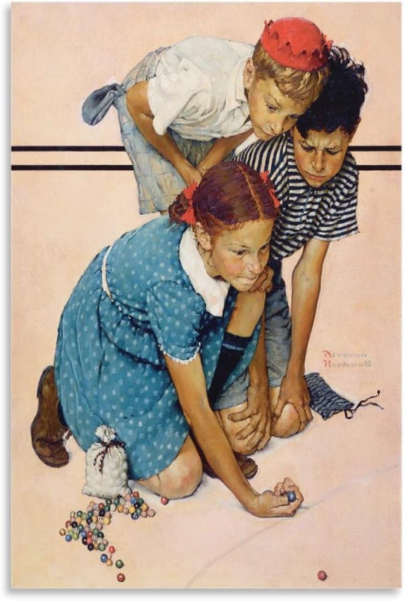 Amazon.co.jp: ノーマン・ロックウェルによるイラスト、ウォールアート