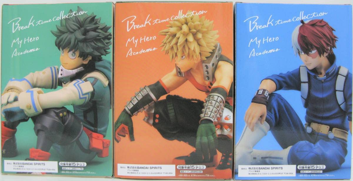 Amazon | 【国内正規品 未開封】 緑谷出久＆爆豪勝己＆轟焦凍 3種