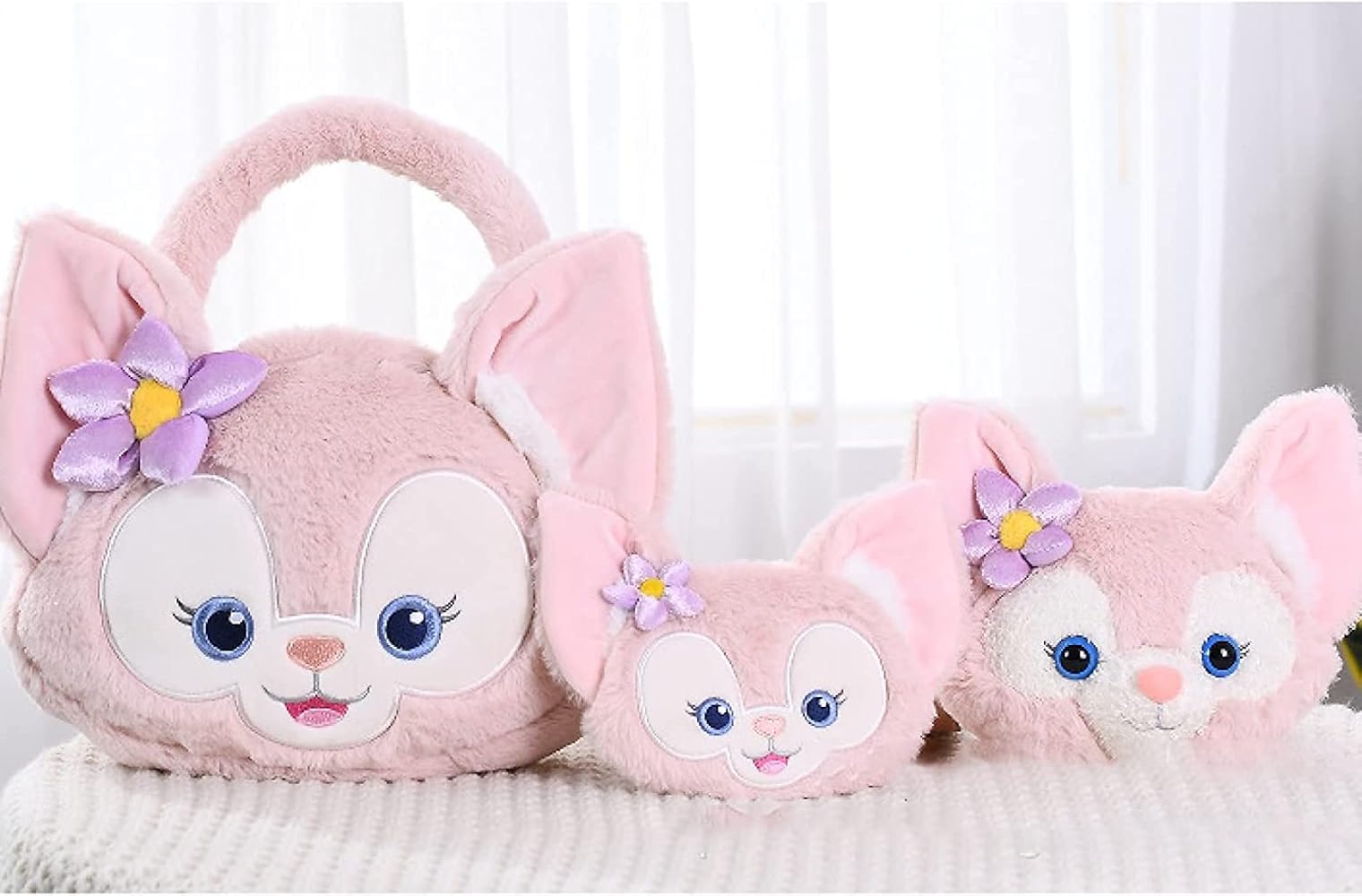 Amazon | リーナベル キャラクター 冬 ふわふわ トートバッグ