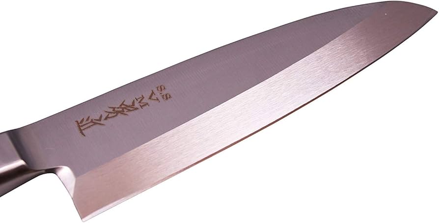 Amazon｜刀舟技研 包丁 房近 VM片刃 ツバ付 出刃 包丁 150mm 5厚 和