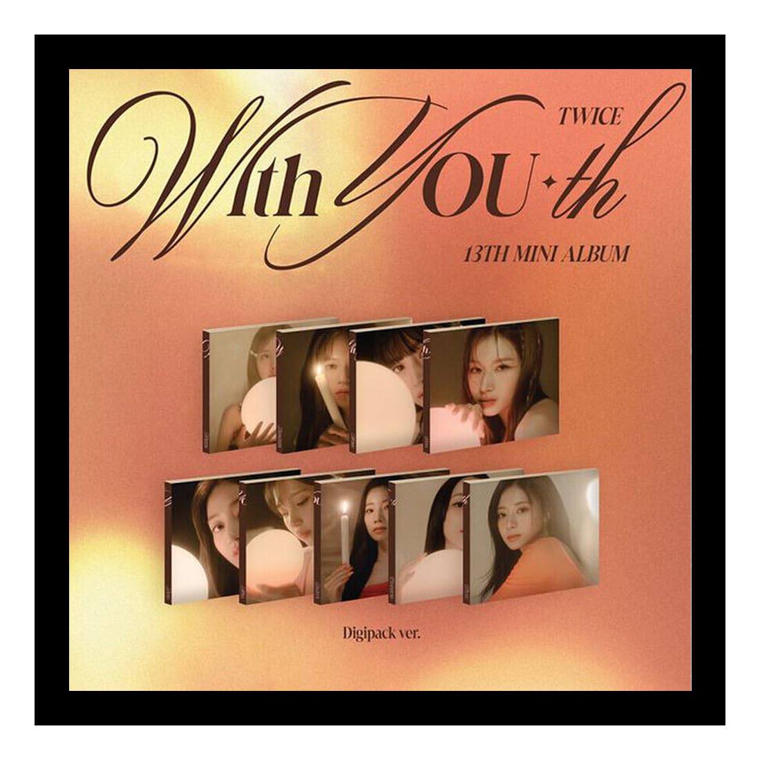 Amazon.com: TWICE [WITH YOU-TH] 13th Mini Album (DIGIPACK - MINA