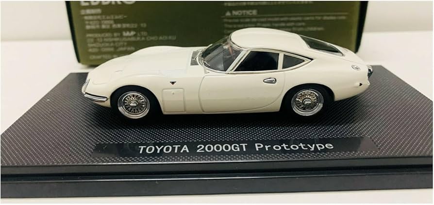 Amazon | ミニカー トヨタ 2000GT プロトタイプ 1:43 スケール ダイ