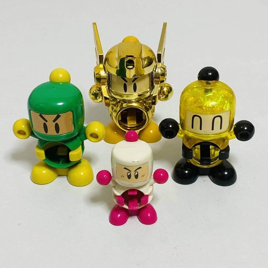 Amazon | ボンバーマン ビーダマン 4個セット ゴールデン クリア etc