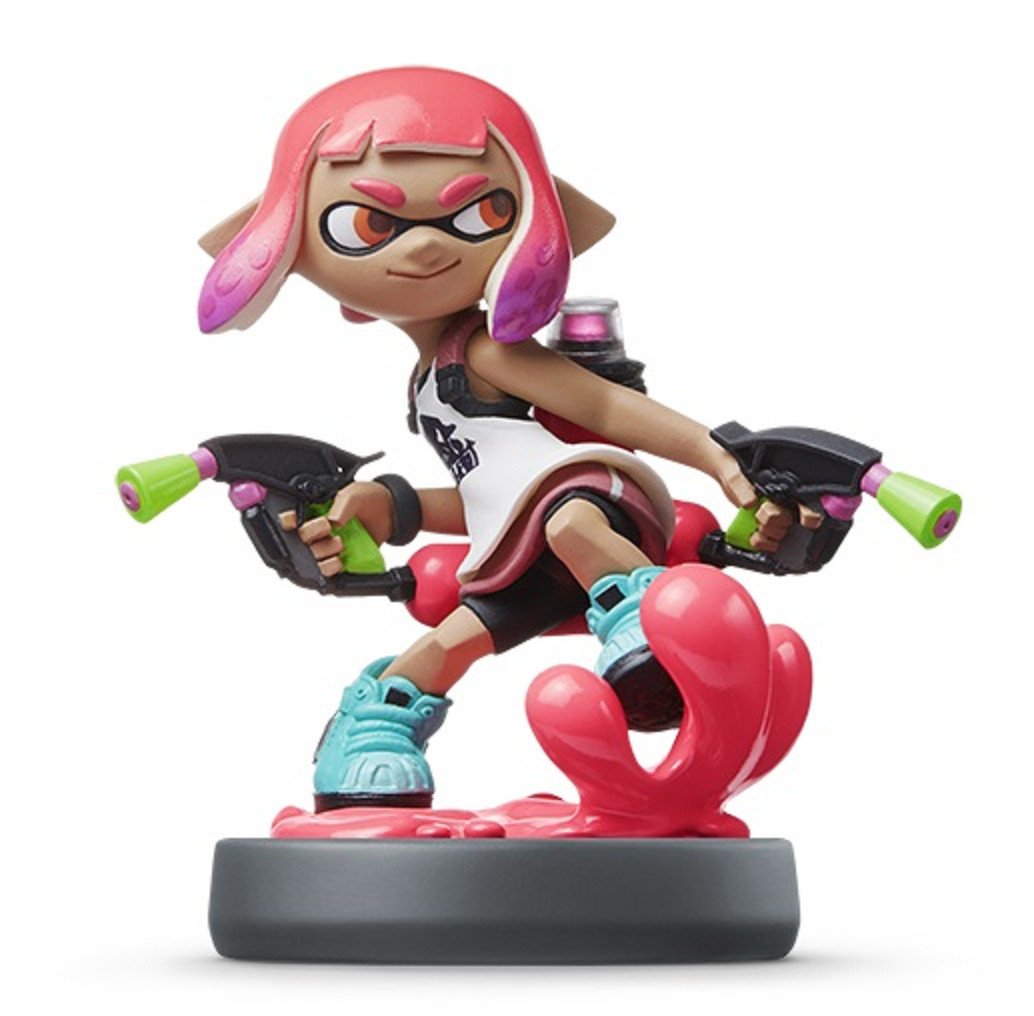 Amazon.co.jp: amiibo Girl - Neon Pink (Splatoon Series) : Video Games