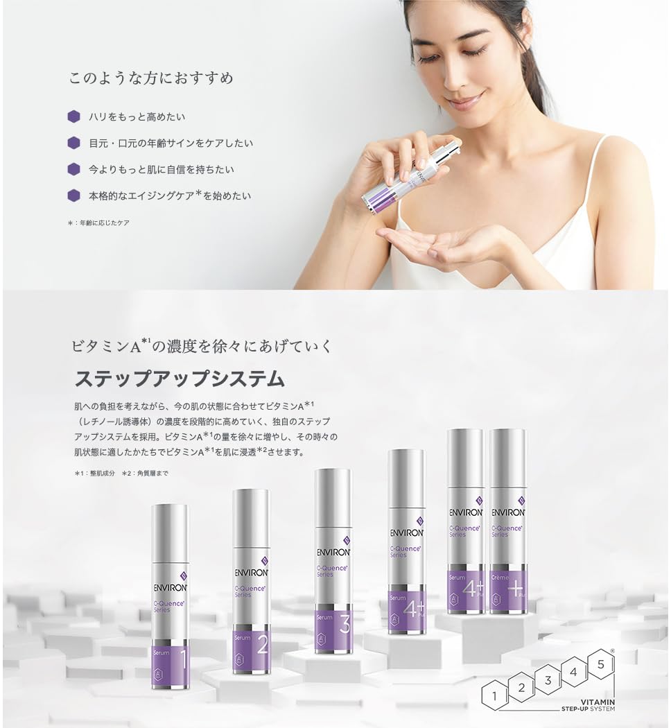 Amazon.co.jp: エンビロン シークエンスセラム 4 プラス 35ml C
