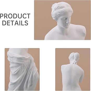 Amazon.com: MovFlax Venus de Milo Statue, 11 Inches Greek Goddess