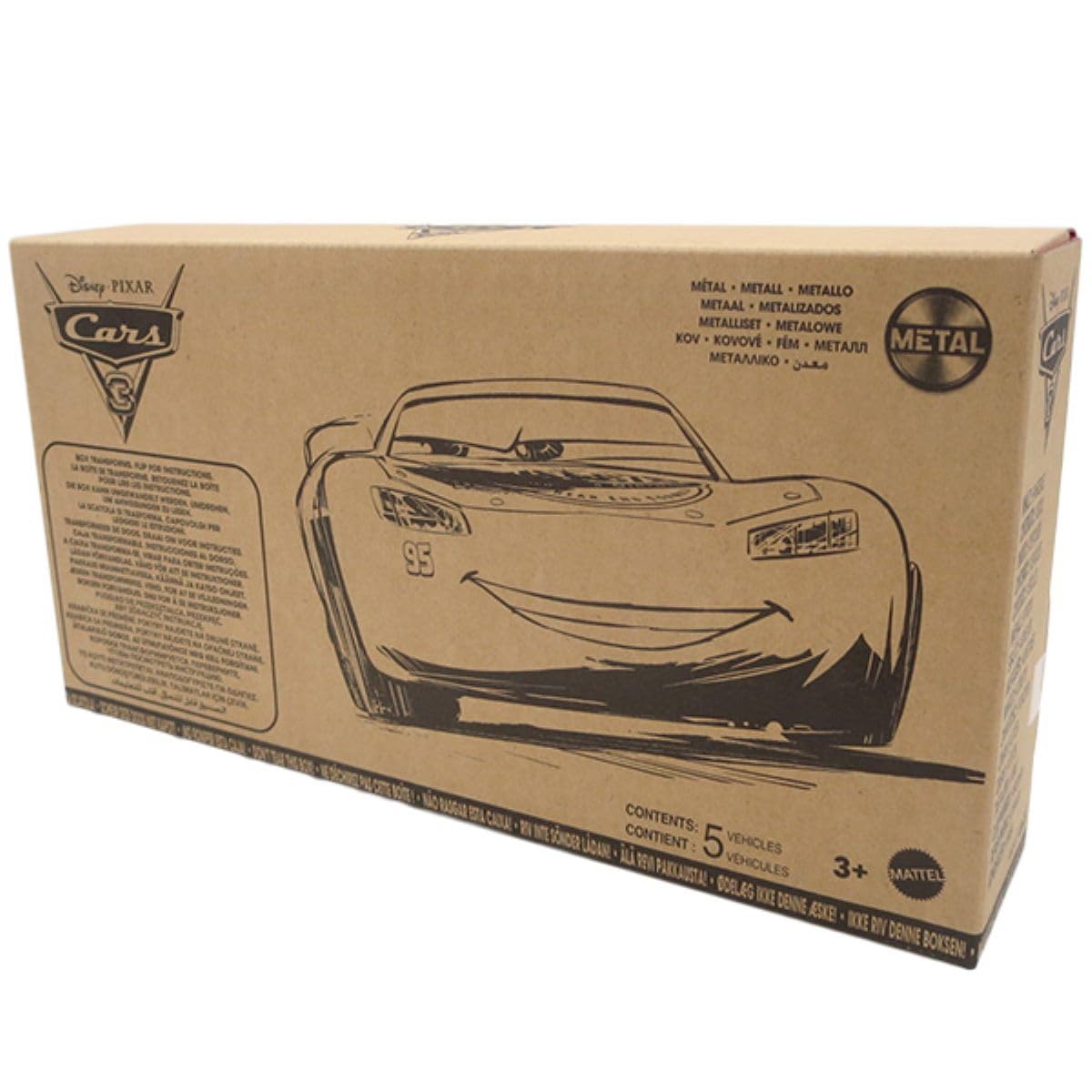 Amazon | MATTEL 1:55スケール ディズニー ピクサー カーズ3 ミニカー5