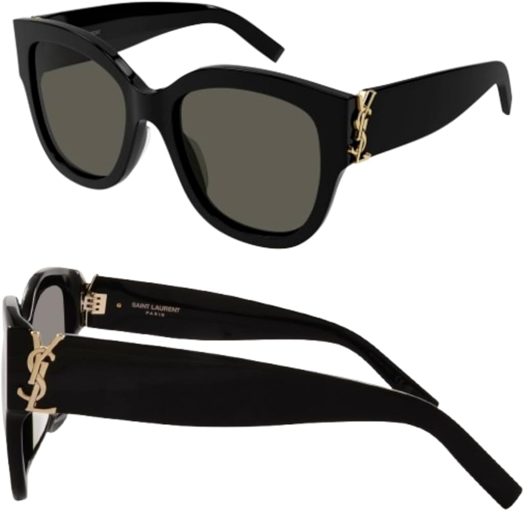 Amazon.com: SAINT LAURENT SL M95/F Square Shape Sunglasses With