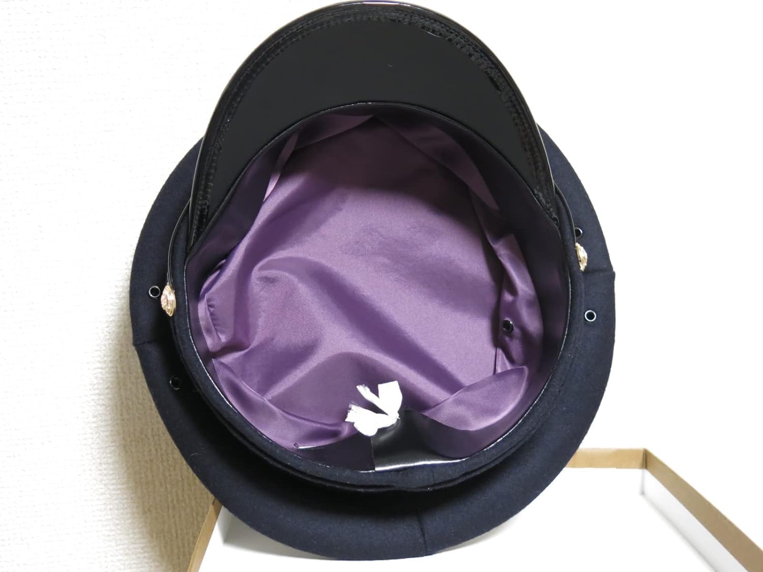 Amazon.co.jp: WW2 大日本帝国海軍 士官軍帽 前章付 精密複製 IJN 制帽