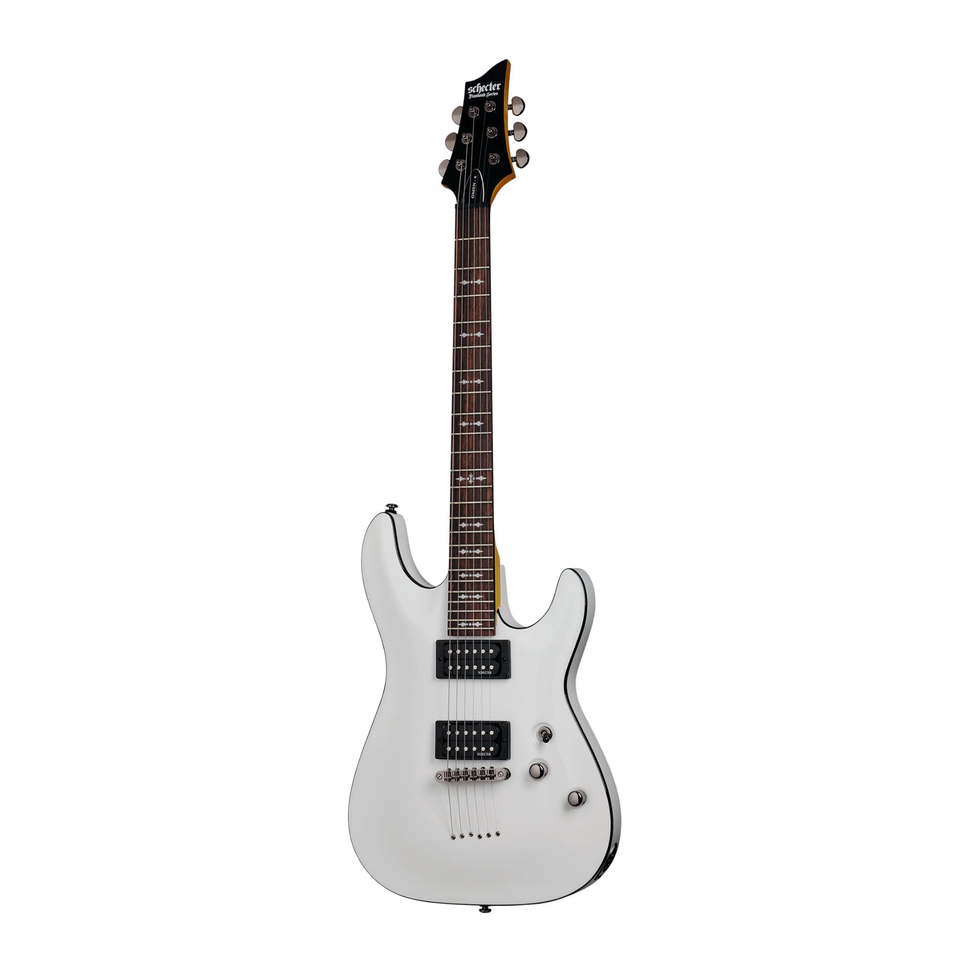 Amazon.com: Schecter Omen-6 - Gloss White : Musical Instruments