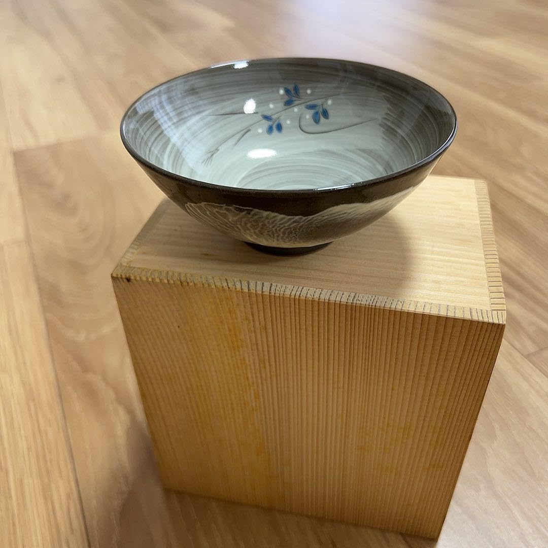 Amazon.co.jp: 十三代 横石臥牛作 現川焼 臥牛窯 夫婦茶碗 : ホーム