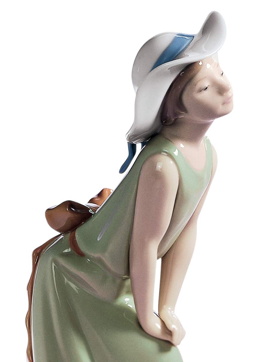 Amazon.co.jp: リヤドロ LLADRÓ 人形 鏡のまえで 若草色の少女