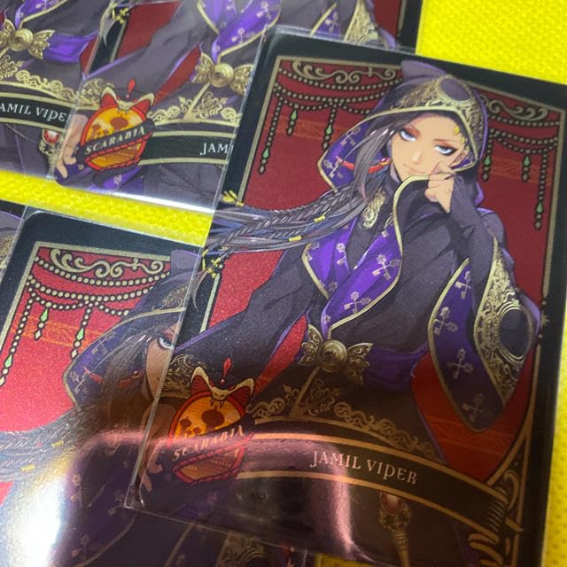 Amazon.co.jp: ツイステ メタルカード2 ジャミル 式典服 14枚