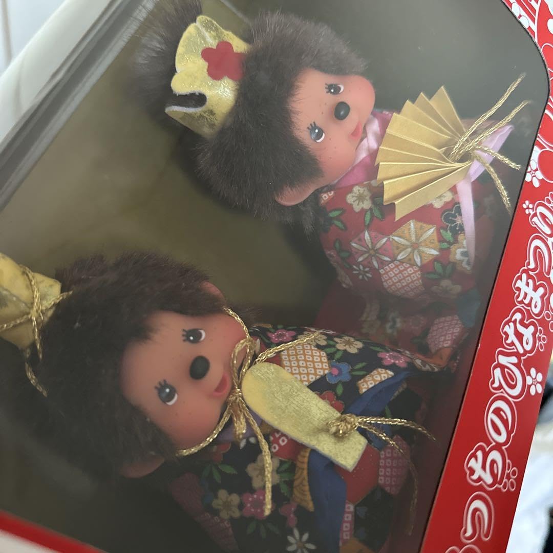 Amazon.co.jp: 雛祭りモンチッチペアセット もんちっちのひなまつり