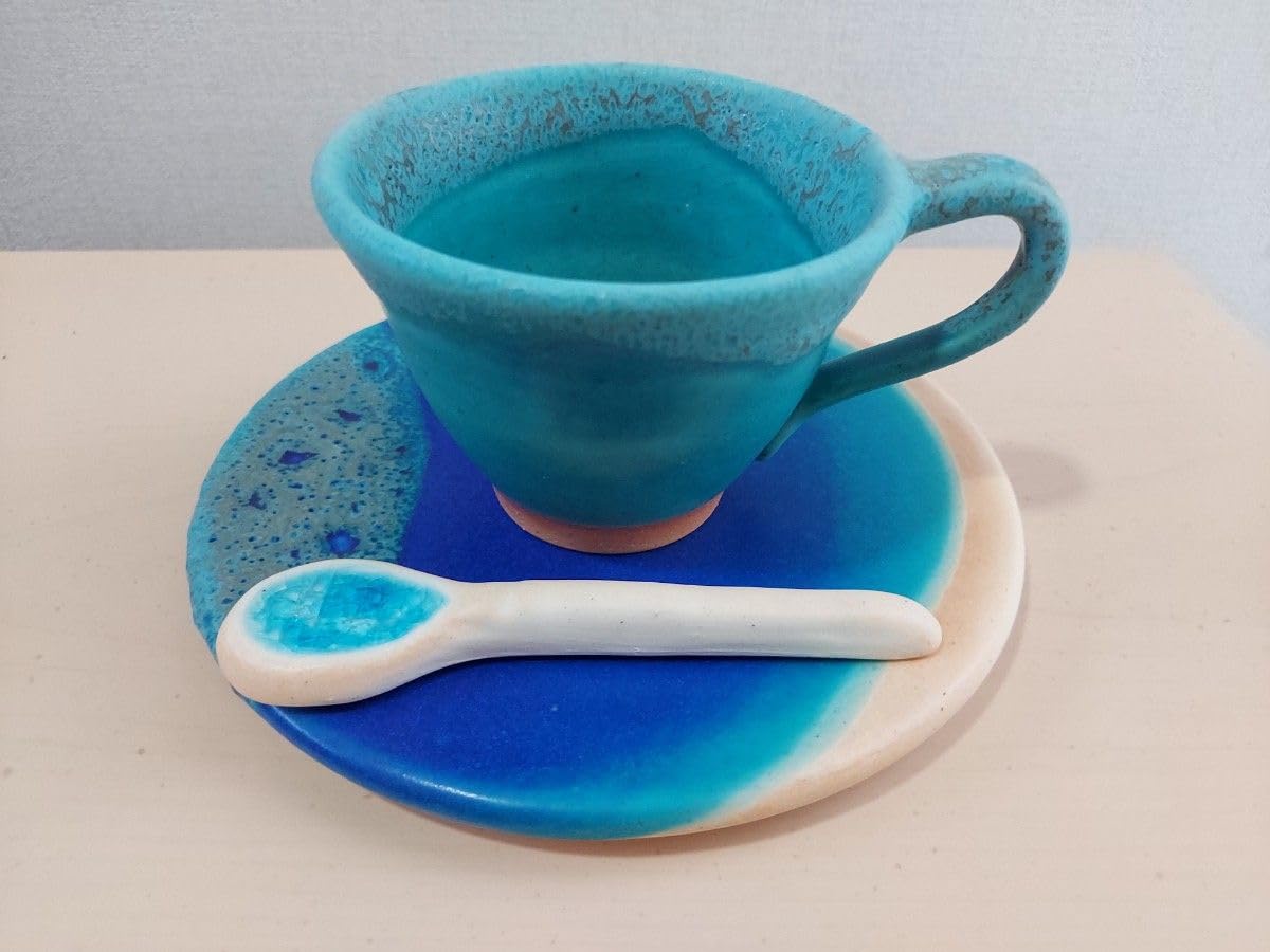 Amazon | うるま陶器 やちむん コーヒーカップセット | ノーブランド品