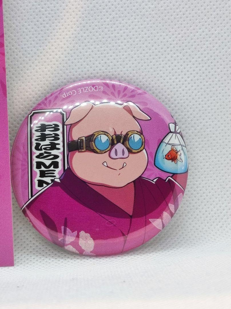 Amazon.co.jp: ドズル社 おおはらMEN 缶バッジ 特典ポストカード 夏