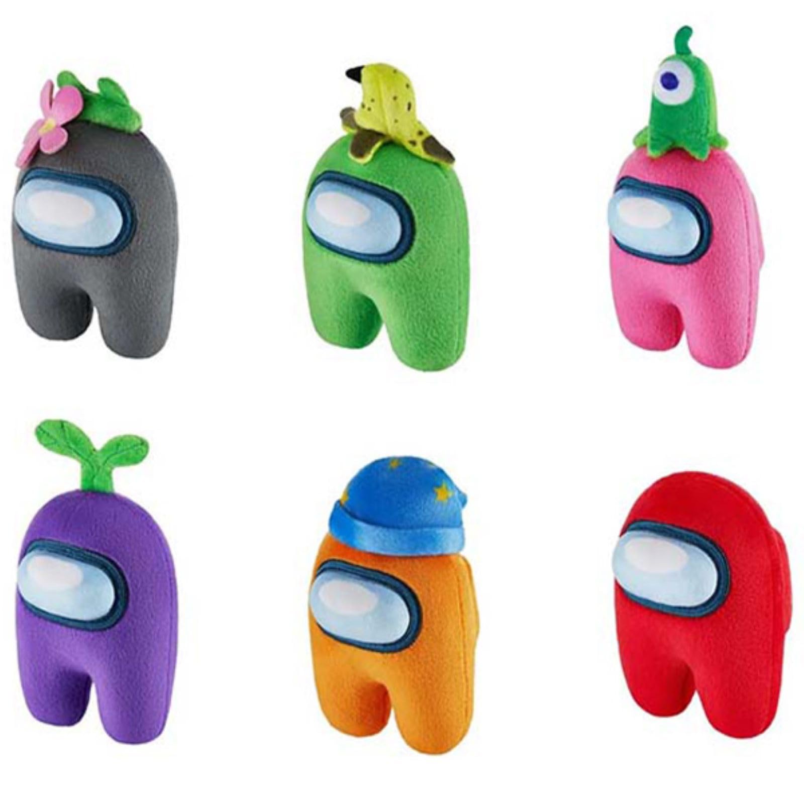 Amazon.co.jp: アマングアス ぬいぐるみ 6個セット AMONG US グッズ