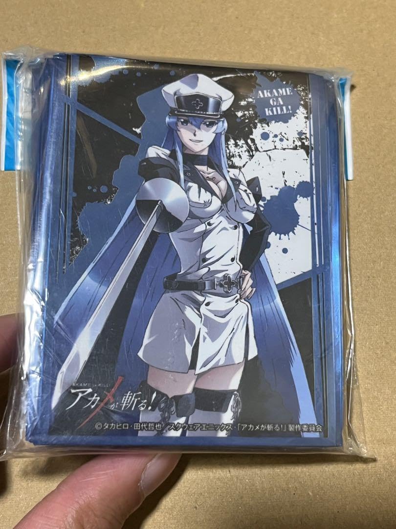 Amazon | アカメが斬る エスデス キャラクタースリーブ | トレカ 通販